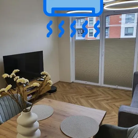 W Centrum Luksusowy, Klimatyzacja, Full Opcja, Zameldowanie 24h, Duzy Parking, Balkon, Playstation 5, Ekspres, Netflix, Winda, Fv, Nowy Budynek Apartment
